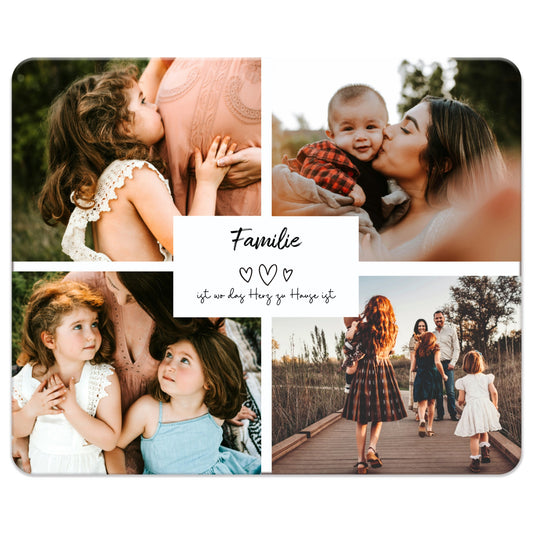 Collage Familie - Mousepad