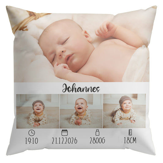 Collage - Baby Fotokissen