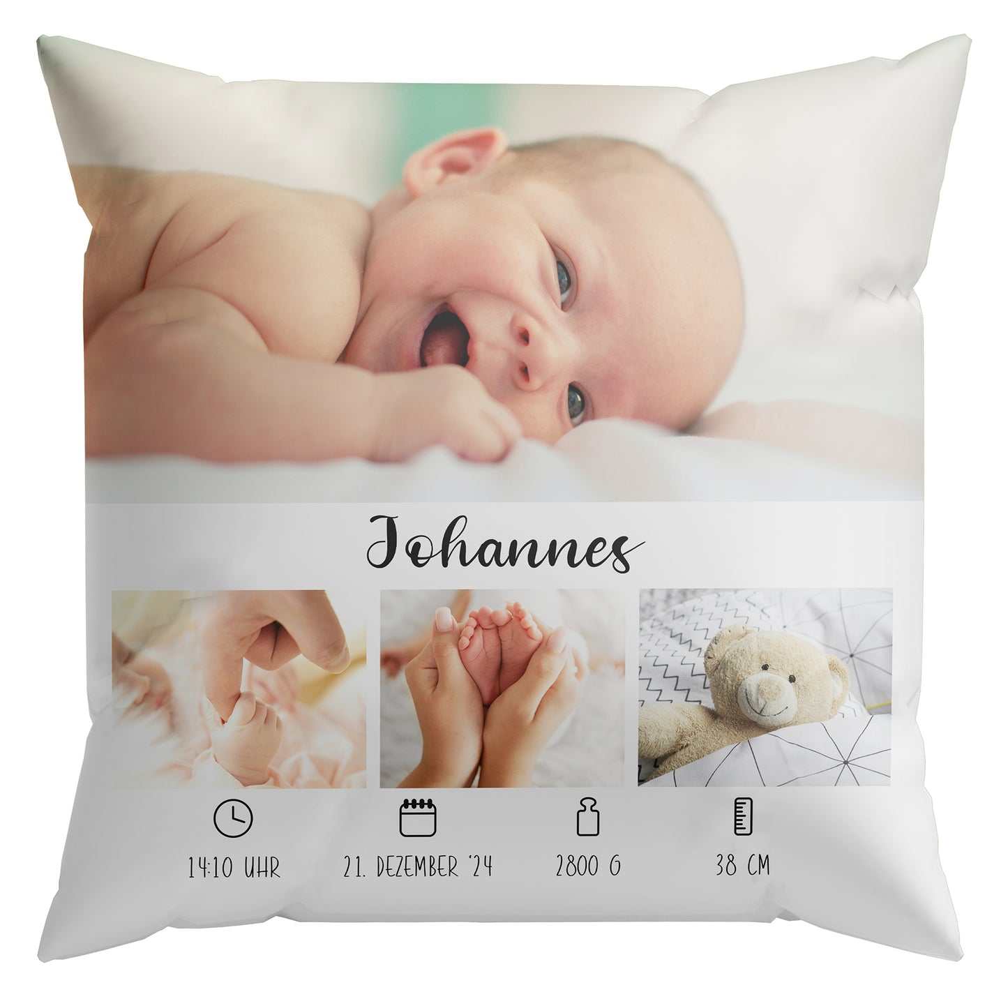 Collage - Baby Fotokissen