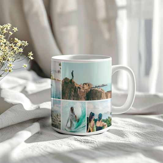 Collage Reise - Tasse