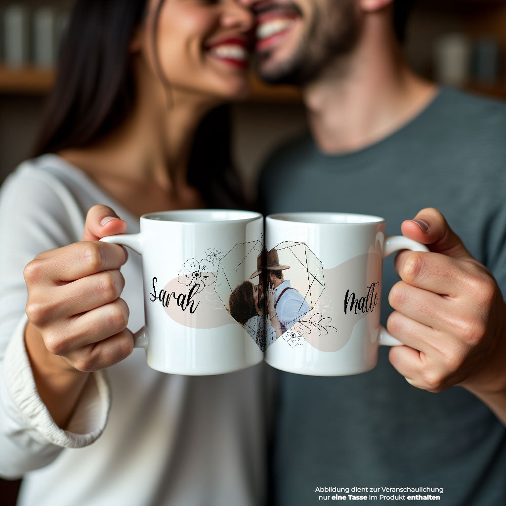 Herzgitter - Tasse