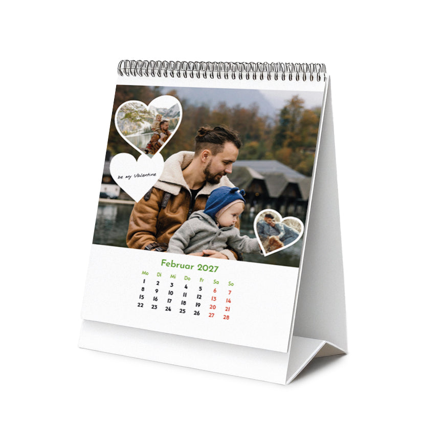 Tischkalender - Hochformat - selbst gestalten