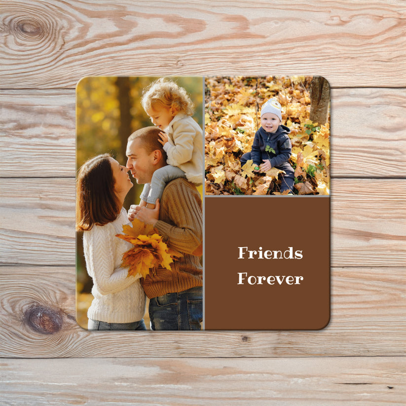 Türschild - Collage | Quadratisch