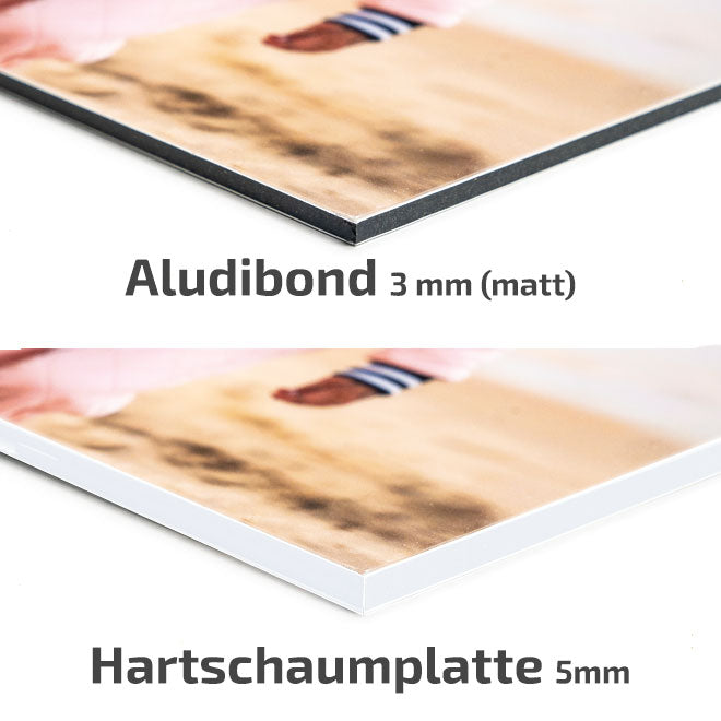 Türschild - Einzelfoto | Quadratisch