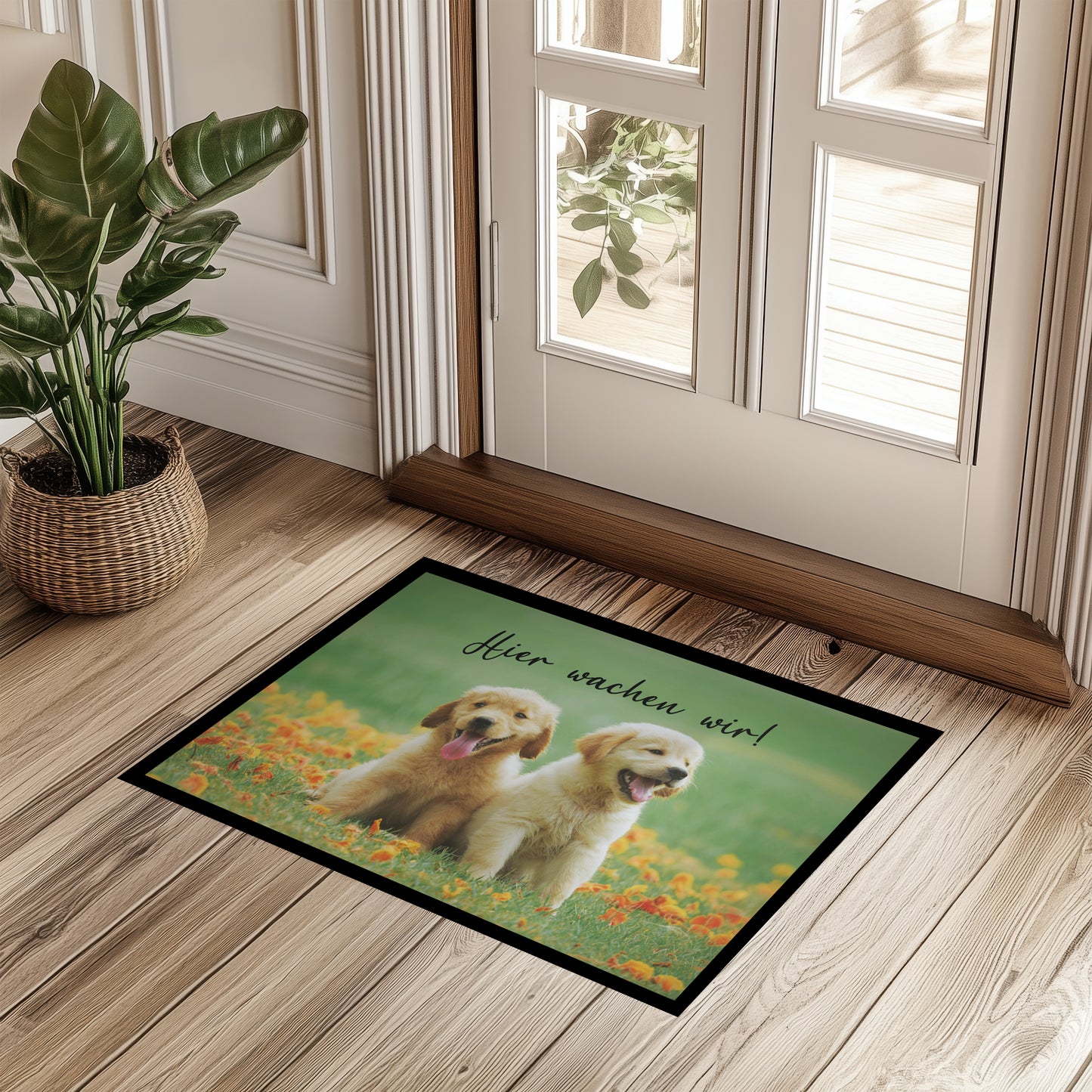 Einzelfoto - Fussmatte mit Trittrand