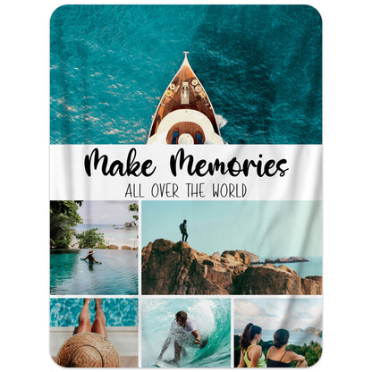 Collage - Reise Fotodecke