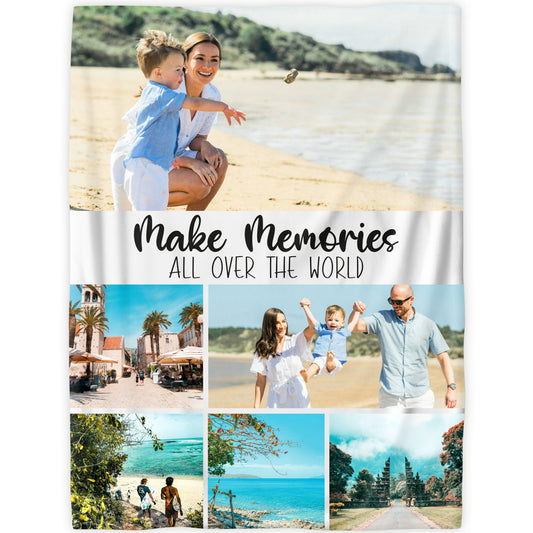 Collage - Reise Fotodecke