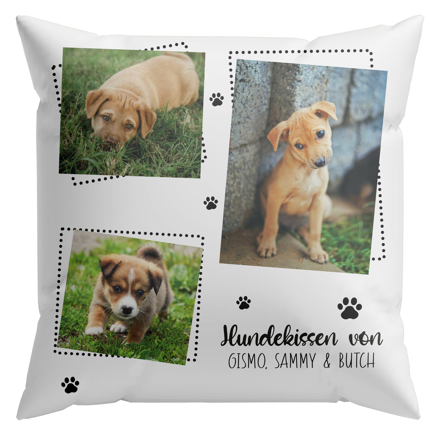 Collage - Tiere Fotokissen