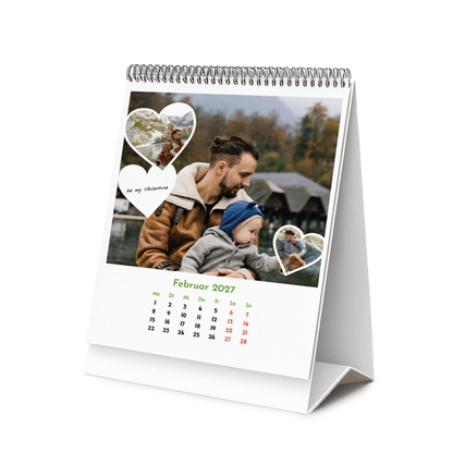 Tischkalender - Hochformat - selbst gestalten