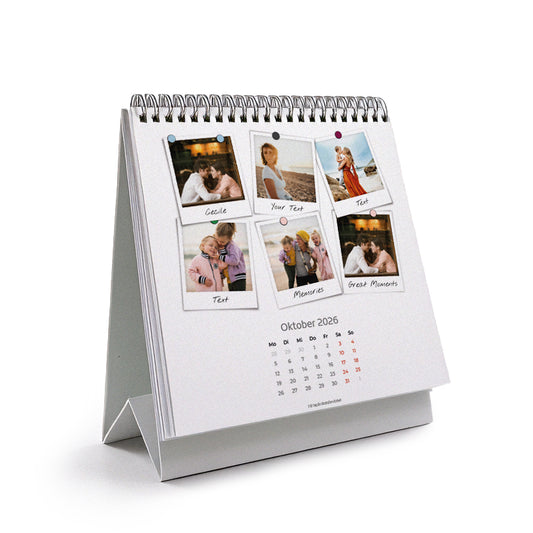 Tischkalender - Quadratisch - selbst gestalten