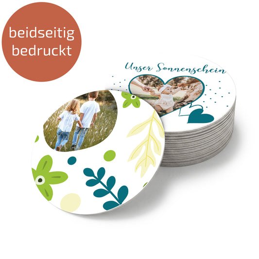 Bierdeckel | Untersetzer Collage - Rund 10,7cm