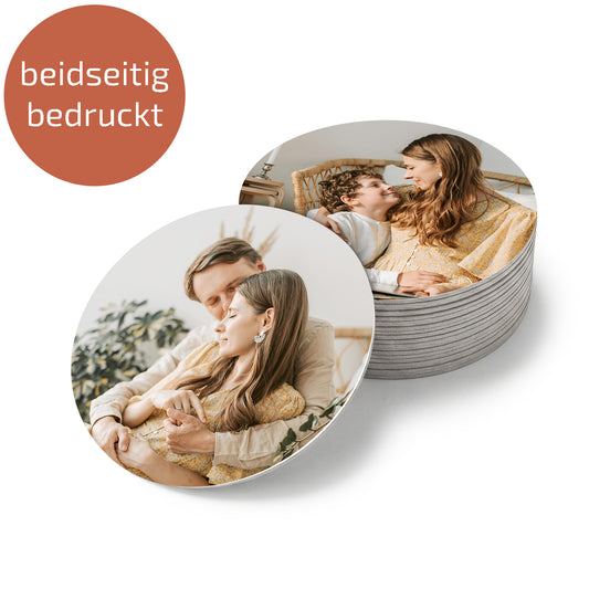 Bierdeckel | Untersetzer selbst gestalten - Rund 10,7cm