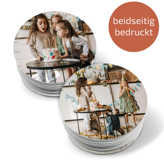 Bierdeckel | Untersetzer selbst gestalten - Rund 10,7cm