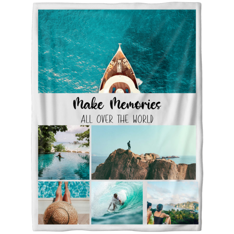 Collage - Reise Fotodecke