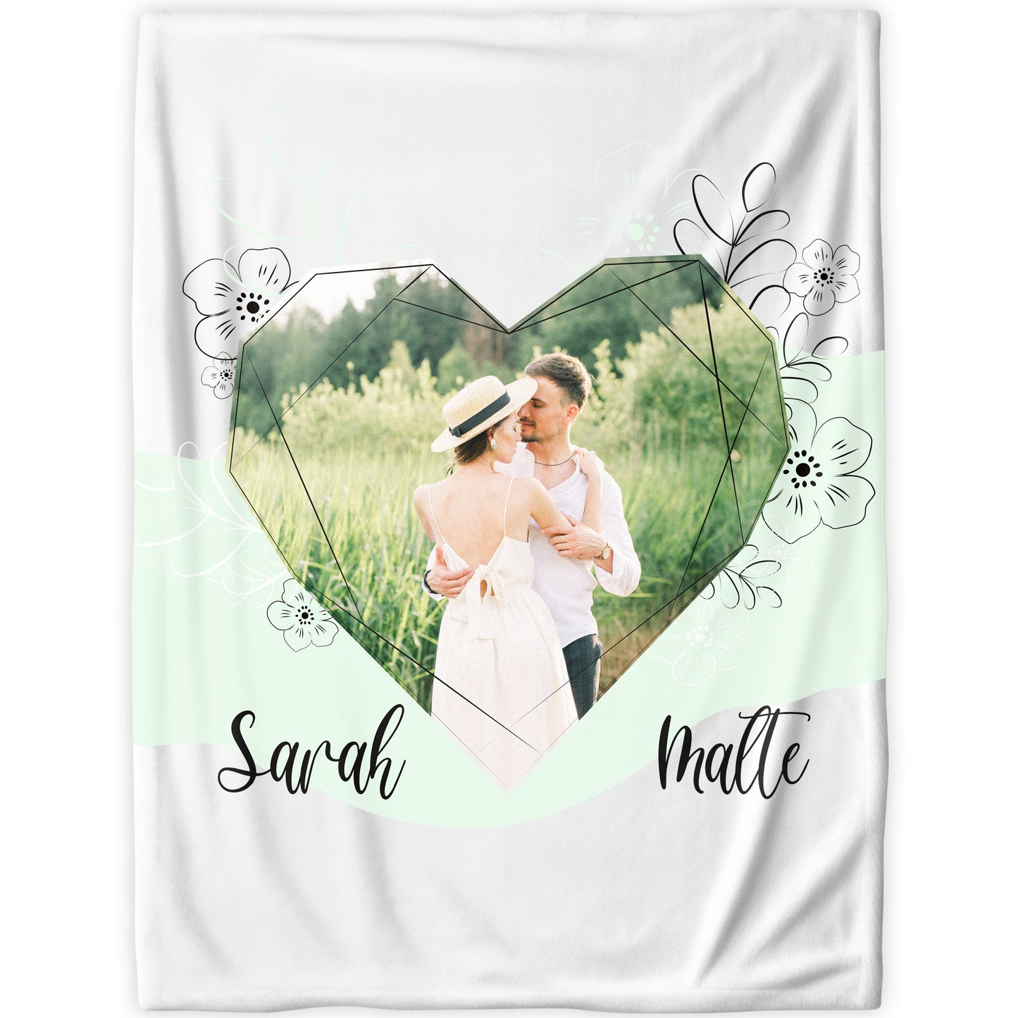 Herzgitter - Fotodecke