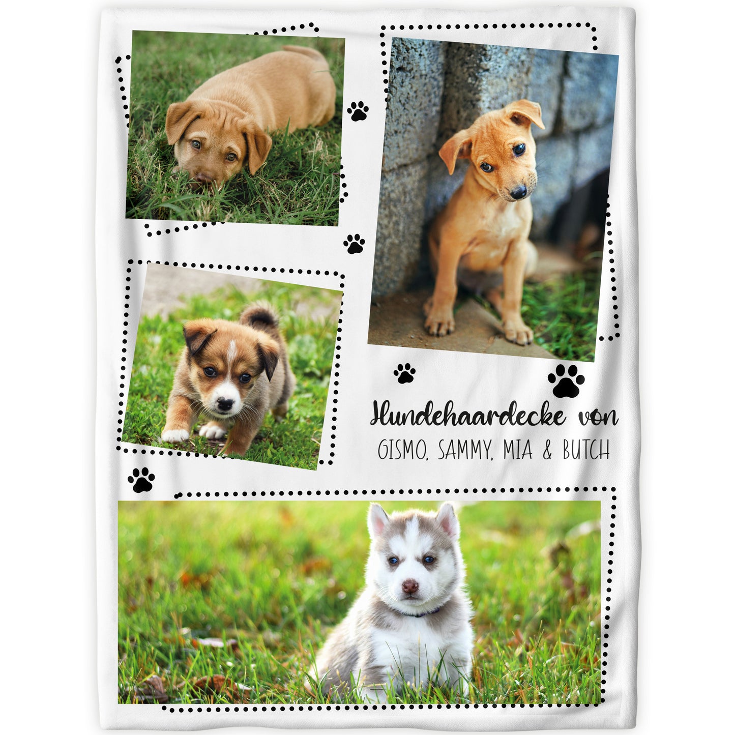 Collage - Tiere Fotodecke